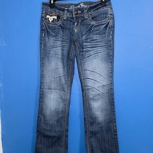 Classic Blue Boot Cut Jeans for Women